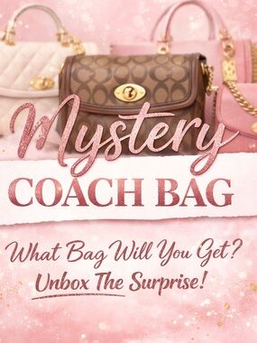 Coach Mystery Bag | Surprise Designer Purse | Preowned Good Condition